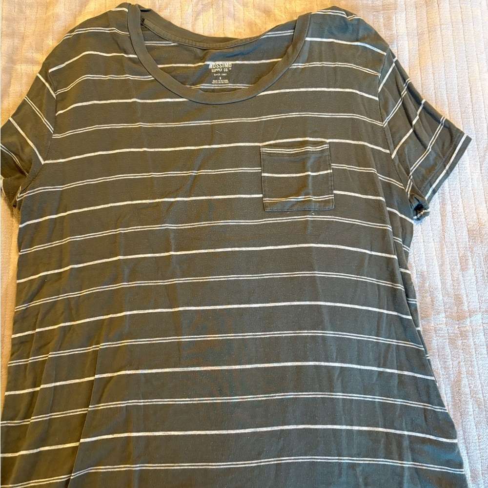 Green Striped T-Shirt